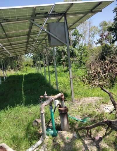 Refurbished Well with Solar-Powered Pump